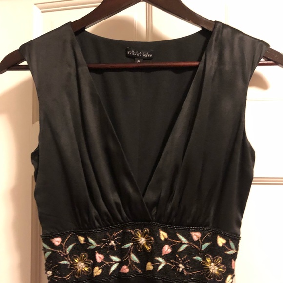 Bianca Nero black silk evening dress - Picture 3 of 6